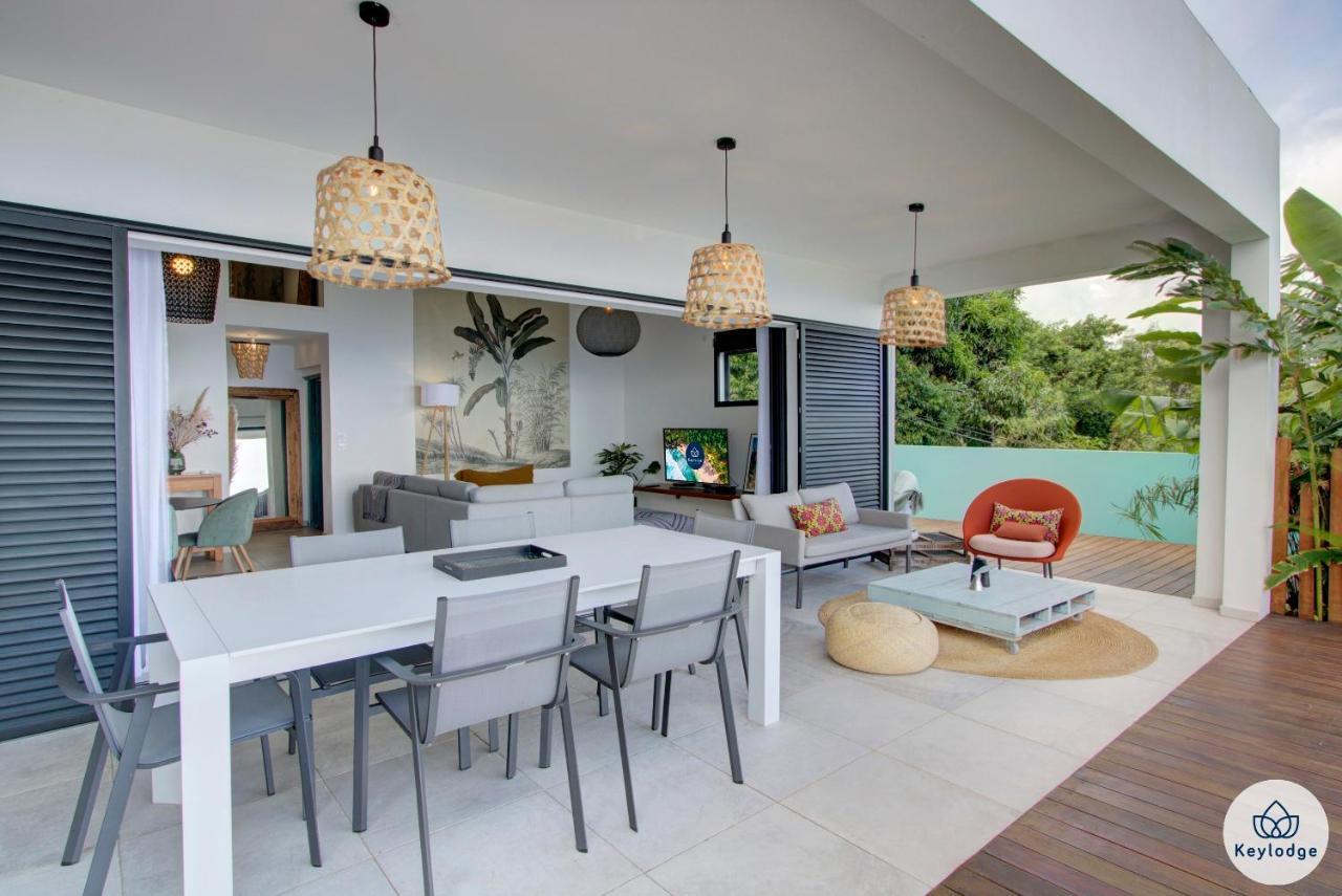 Villa Paloma 4 Etoiles Avec Piscine Et Vue Exceptionnelle Sur L'Ocean A Saint-Leu Exterior photo